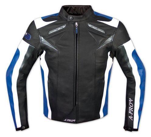 ARROW GIACCA IN PELLE BLU TAGLIA M