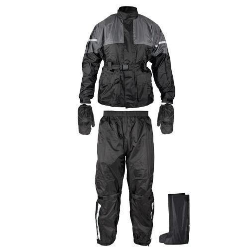 ACQ001 TUTA IMPERMEABILE SET 4 PEZZI M