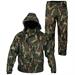 ACQ002 TUTA IMPERMEABILE CAMO 2 PEZZI XS