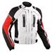 AREOTECH TEXTILE JACKET WHITE-RED SIZE S