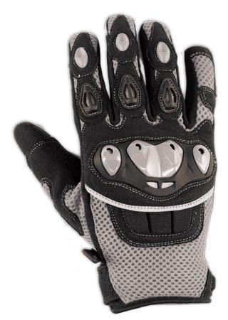 AIR TEXTILE GLOVES GREY SIZE XS