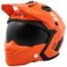 ALIEN HELMET SUN VISOR ORANGE 2XL