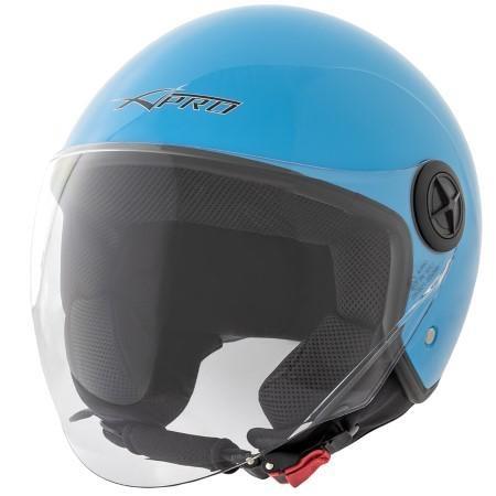 BACKLINE JET HELMET VISOR LIGH BLUE SIZE XL