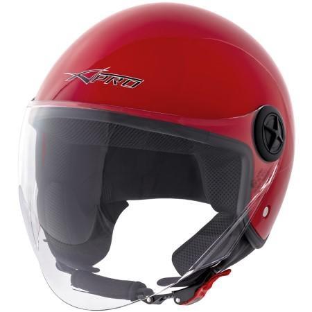 BACKLINE CASCO JET VISIERA ROSSO TAGLIA S
