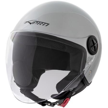 BACKLINE CASCO JET VISIERA ARGENTO TAGLIA M