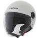 BACKLINE JET HELMET VISOR WHITE SIZE S