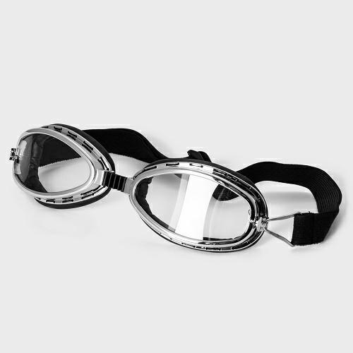 BEE CUSTON GOGGLE SILVER