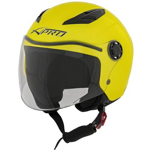 BIKESTAR JET KID HELMET FLUO SIZE S