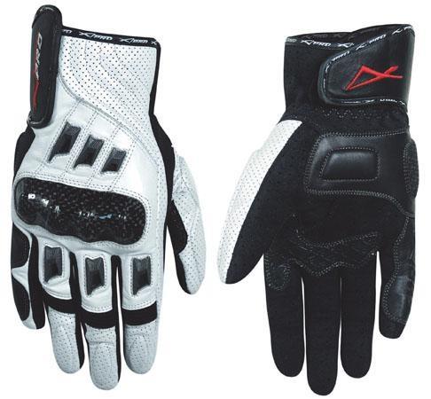 BIONIC LEATHER GLOVES WHITE SIZE XL