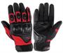 BLOCK LEATHER GLOVES RED SIZE 3XL