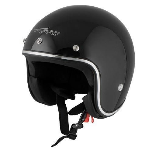 BOSTON JET HELMET BLACK SIZE 2XL