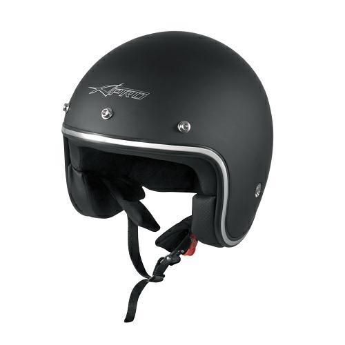 BOSTON CASCO JET NERO OPACO TAGLIA XL