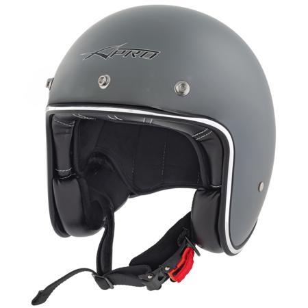 BOSTON JET HELMET MATT GREY SIZE L