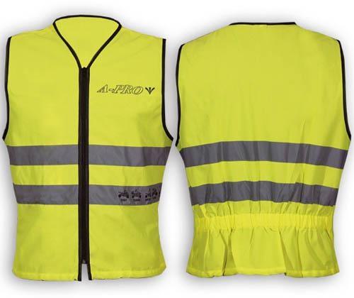 BRIGHT GILET RIFLETTENTE FLUO TAGLIA XS