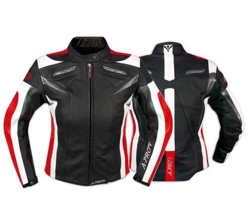 BRILLANT LADY LEATHER JACKET RED SIZE L