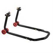 CM-7557 CAVALLETTO ANTER. REGOLAB.  4 RUOTE NERO