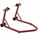 CM-7558 REAR STAND ADJUSTABLE 4 WHEELS RED