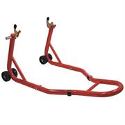 CM-7564 FORK REAR STAND ADJUSTABLE 4 WHEELS RED