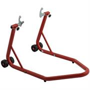 CM-7574 FORK REAR STAND ADJUSTABLE 4 WHEELS RED