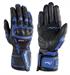 COBRA LEATHER GLOVES BLUE SIZE S