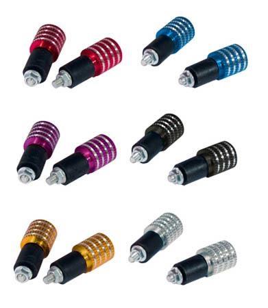 CP-2203 BAR END D-17MM RED