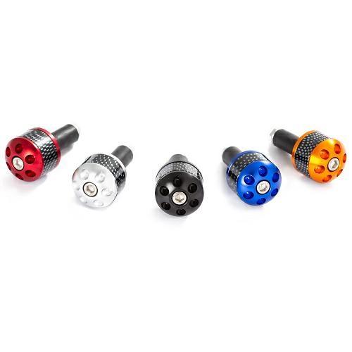 CP-2218 BAR END D-13MM SILVER