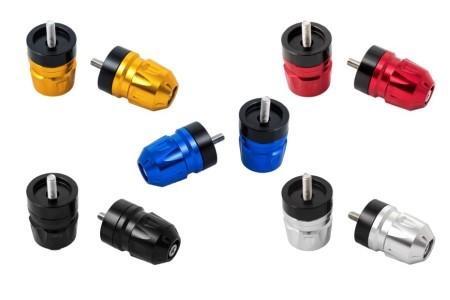 CP-2233 BAR END D-13MM BLUE