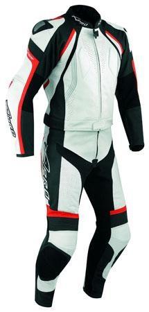 DEFENDER LEATHER SUIT RED SIZE 56