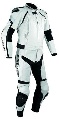 DEFENDER LEATHER SUIT WHITE SIZE 58