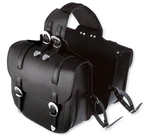 DIRT LEATHER BAG BLACK