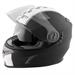 DOMINATOR A-PRO FULL FACE HELMET DOUBLE VISOR MATT BLACK XL