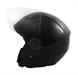 ENGRAVE OPEN FACE HELMET VISOR BLACK XS
