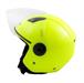 ENGRAVE CASCO JET CON VISIERA GIALLO FLUO XL