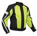EOLO TEXTILE JACKET FLUO-BLACK SIZE S