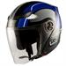 FAST TRACK CASCO JET VISIERA BLU TAGLIA L