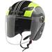 FAST TRACK CASCO JET VISIERA FLUO TAGLIA L