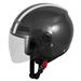 FEVER CASCO JET VISIERA GRIGIO SCURO XS