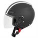 FEVER CASCO JET VISIERA NERO OPACO TAGLIA XL