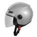 FEVER CASCO JET VISIERA ARGENTO TAGLIA L