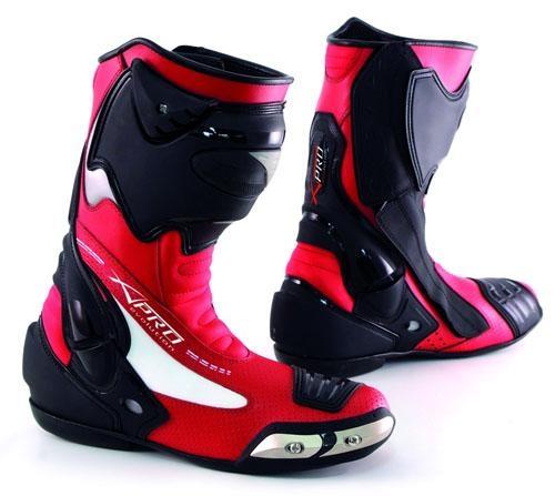 FIGHTING LEATHER RACE BOOT RED SIZE 40