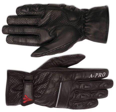 FILTER LEATHER GLOVES BLACK SIZE XS