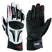 FIREPOWER LEATHER GLOVES WHITE WHITE SILVER SIZE XS