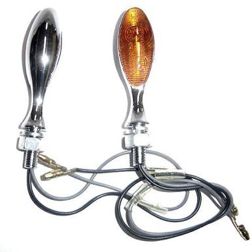 FR-1407 FRECCE METALLO LENTE ARANCIONE CROMO