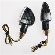 FR-1411 INDICATORS WHITE LENS SHORT LEG CARBON