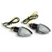 FR-1439 LED INDICATORS WHITE LENS BODY BLACK