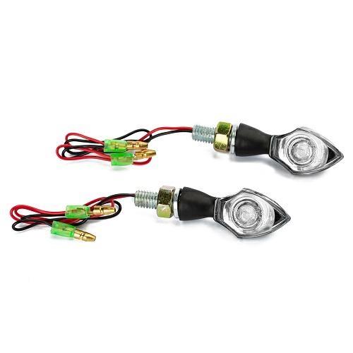 FR-1441 FRECCE LED LENTE BIANCA CORPO NERO