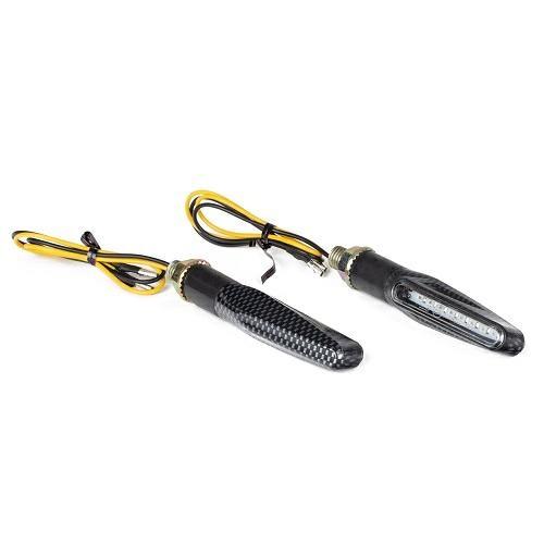 FR-1444 FRECCE LED LENTE BIANCA CORPO CARBONIO