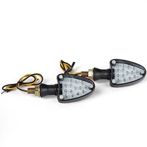 FR-1451 FRECCE LED LENTE BIANCA CORPO NERO