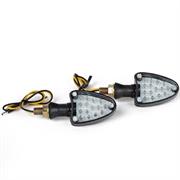 FR-1451 FRECCE LED LENTE BIANCA CORPO NERO