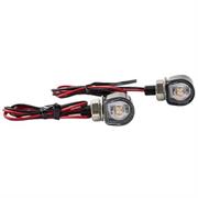 FR-1454 LED INDICATORS WHITE LENS BODY BLACK